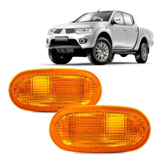 Par Pisca Lateral L200 Triton Âmbar 2007 A 2016 em Oferta na Shopee