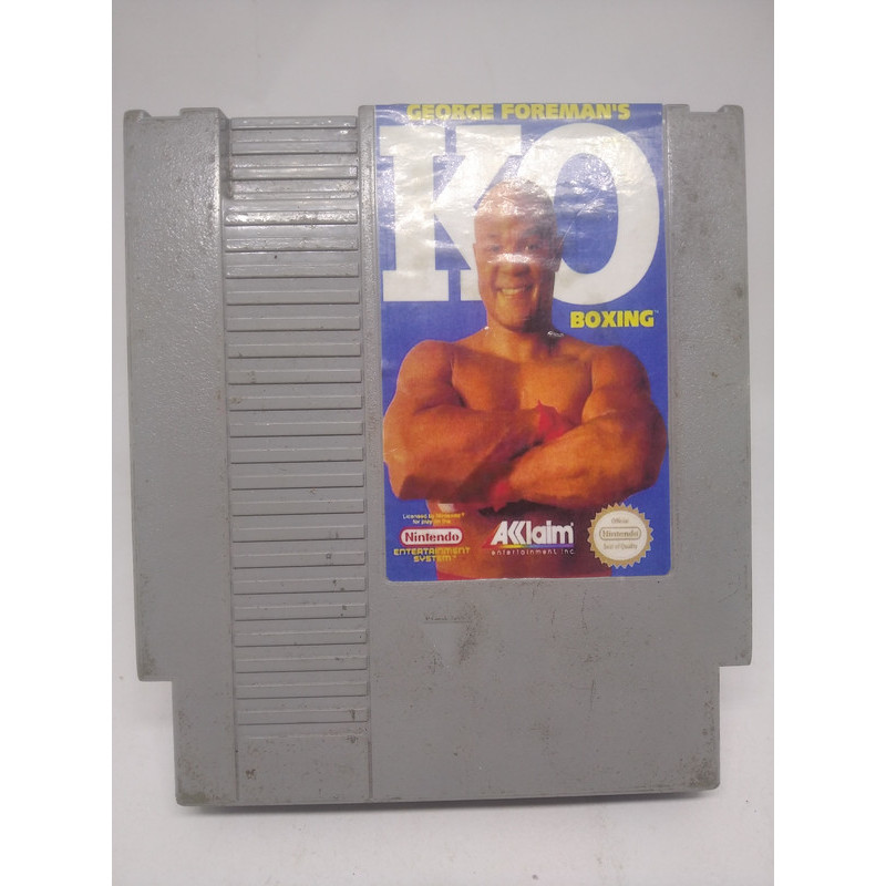 GEORGE FOREMAN'S OK BOXING NES
