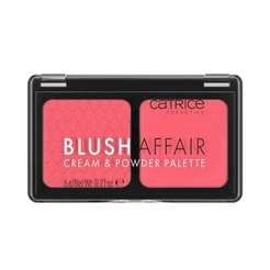 Paleta de Blush Creme e Pó Catrice Blush Affair 010 Stunning Strawberry