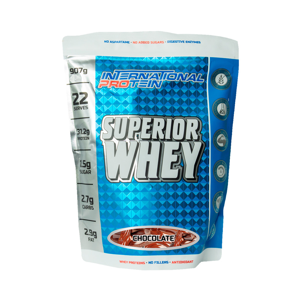 Whey Protein Concentrado - Superior Whey Chocolate - International Protein