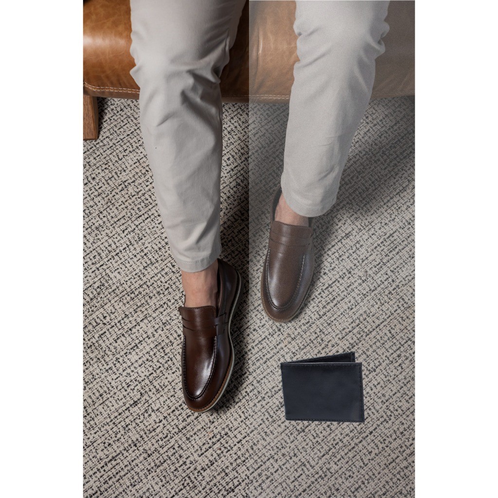 Sapato Social Carteira Masculino Oxford Milan Confortável Sapato Social Brogue