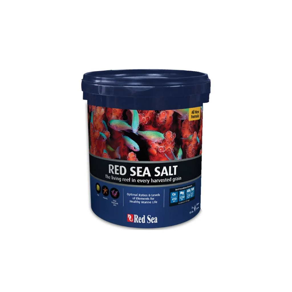 SAL RED SEA 7KG 210L (BALDE) - Sal marinho para aquário