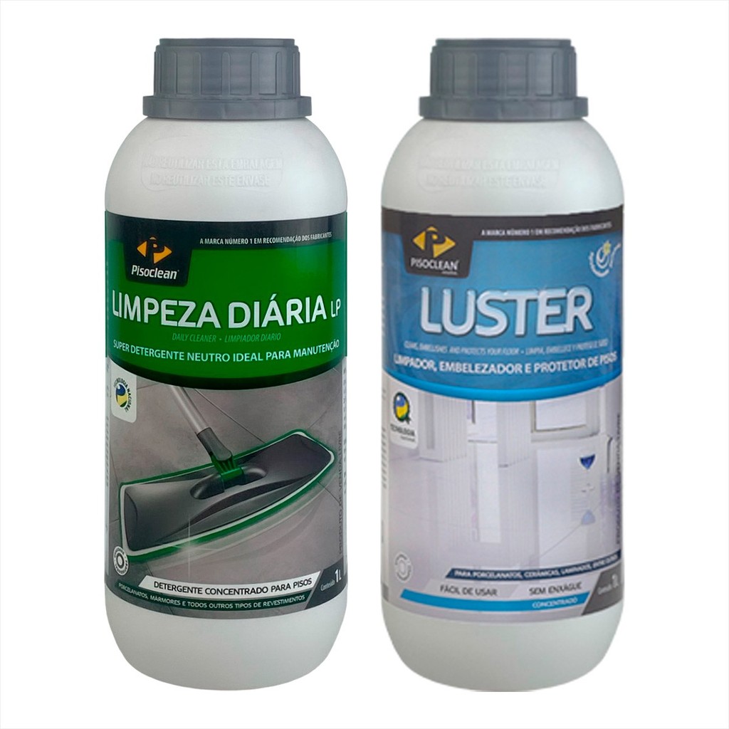 Kit Limpeza Diária + Luster - Limpa, Embeleza E Protege