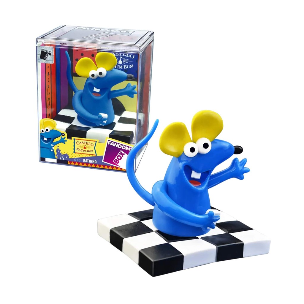 Fandom Box Ratinho - Castelo Ra Tim Bum - Boneco Colecionável Vinil Atóxico Lider - 3481 em Oferta na Shopee