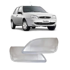 Lente Farol Principal Fiesta Courrier 2000 2001 2002 2003 2004 2005 2006 2007 2008 2009 2010 2011 2012 Vidro