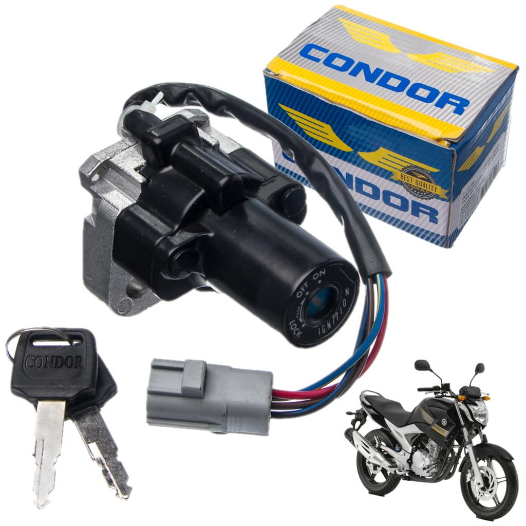 Chave Ignicao Fazer 250 2011 2012 2013 2014 2015 Original - Spare Parts and Accessories for Vehicles