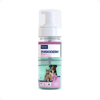 Phisioderm 150mL Banho Seco para Cães e Gatos Virbac em Oferta na Shopee