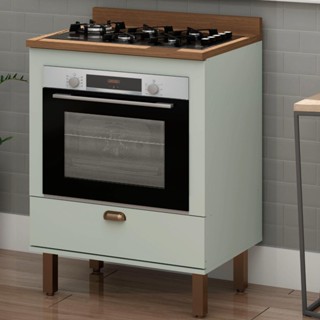 Balcão de Cozinha Genialflex Iluminata Forno Hortelã em Oferta na Shopee