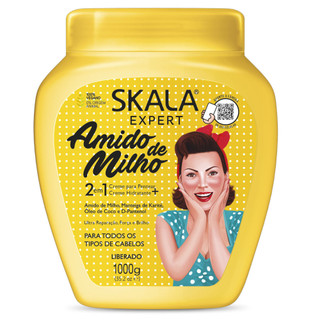 Máscara Capilar De Tratamento Skala Expert Amido De Milho 1kg em Oferta na Shopee