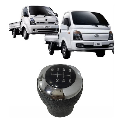Manopla De Cambio Hyundai Hr Kia Bongo 12/6m Pto /crom