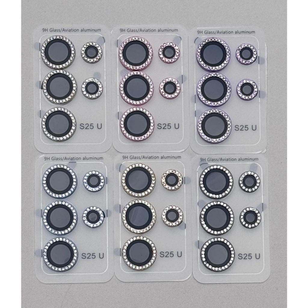 KIT Película Diamante Strass Da Câmera Protetora Para Samsung Galaxy A06 A15 A16 A26 A34 A35 A36 A54 A55 A56 - PL20 -1 em Oferta na Shopee