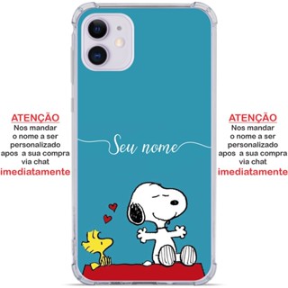 Capinha Snoopy com Nome (2) em Oferta na Shopee
