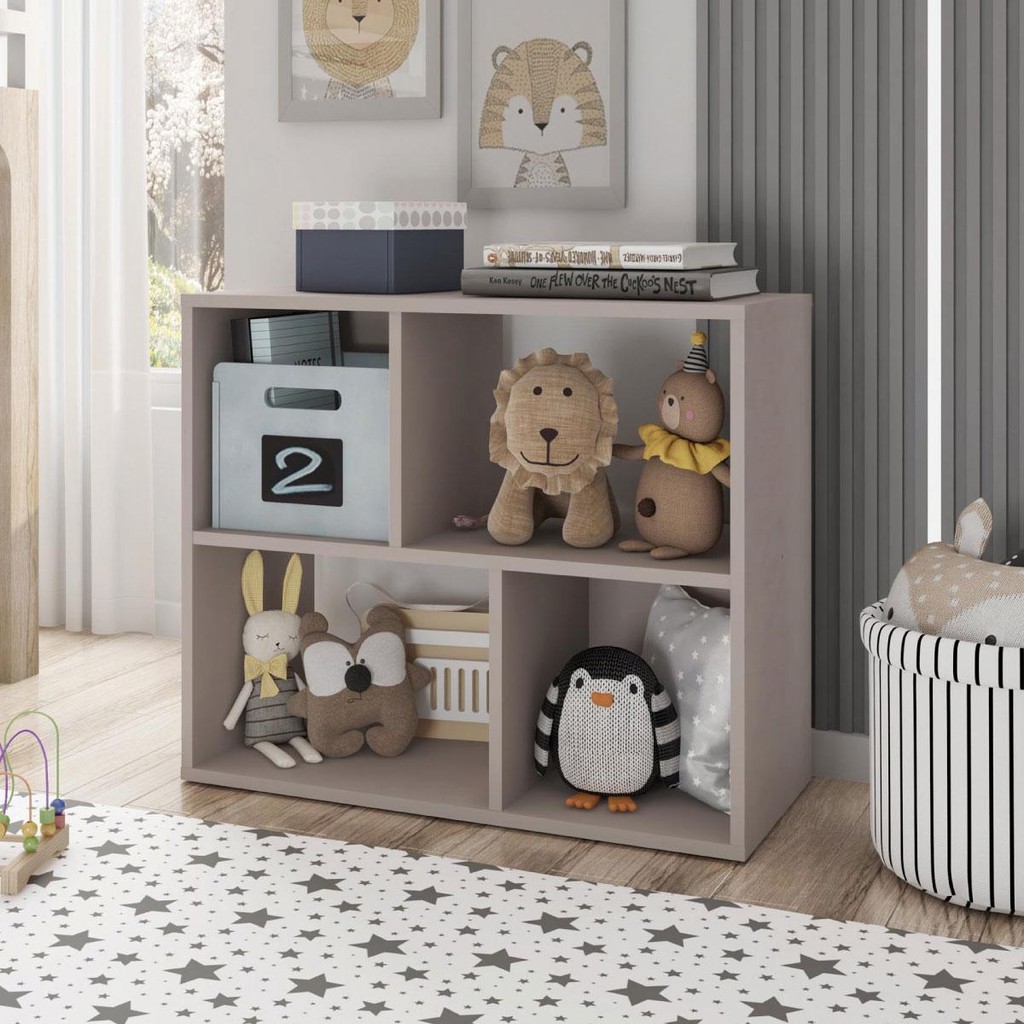 Nicho Multiuso Kylie Brinquedoteca - Cacao Caemmun em Oferta na Shopee