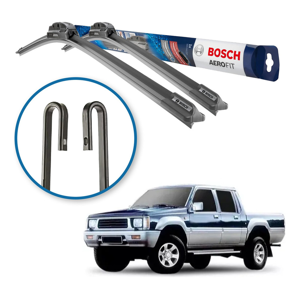 Palheta Limpador Paleta Parabrisa Bosch Mitsubishi L200 1997 A 2003 em Oferta na Shopee
