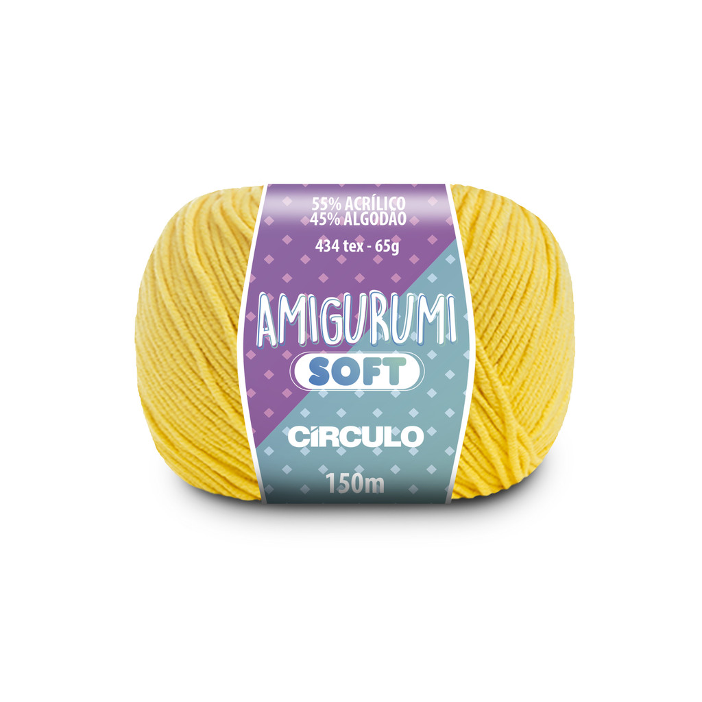 Fio AMIGURUMI Soft - Circulo - 150m - 70g