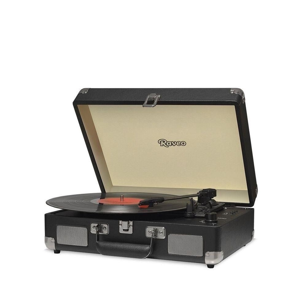 Vitrola Raveo Sonetto Chrome Bt/usb/aux Preta em Oferta na Shopee