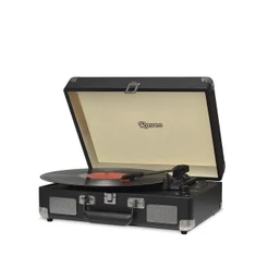 Vitrola Raveo Sonetto Chrome Bt/usb/aux Preta