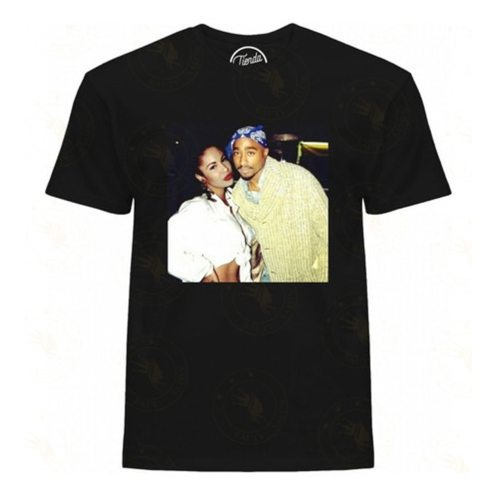 Camiseta Unissex Masculina e Feminina Estilo Estética Selena Quintanilla e Tupac Design Exclusivo