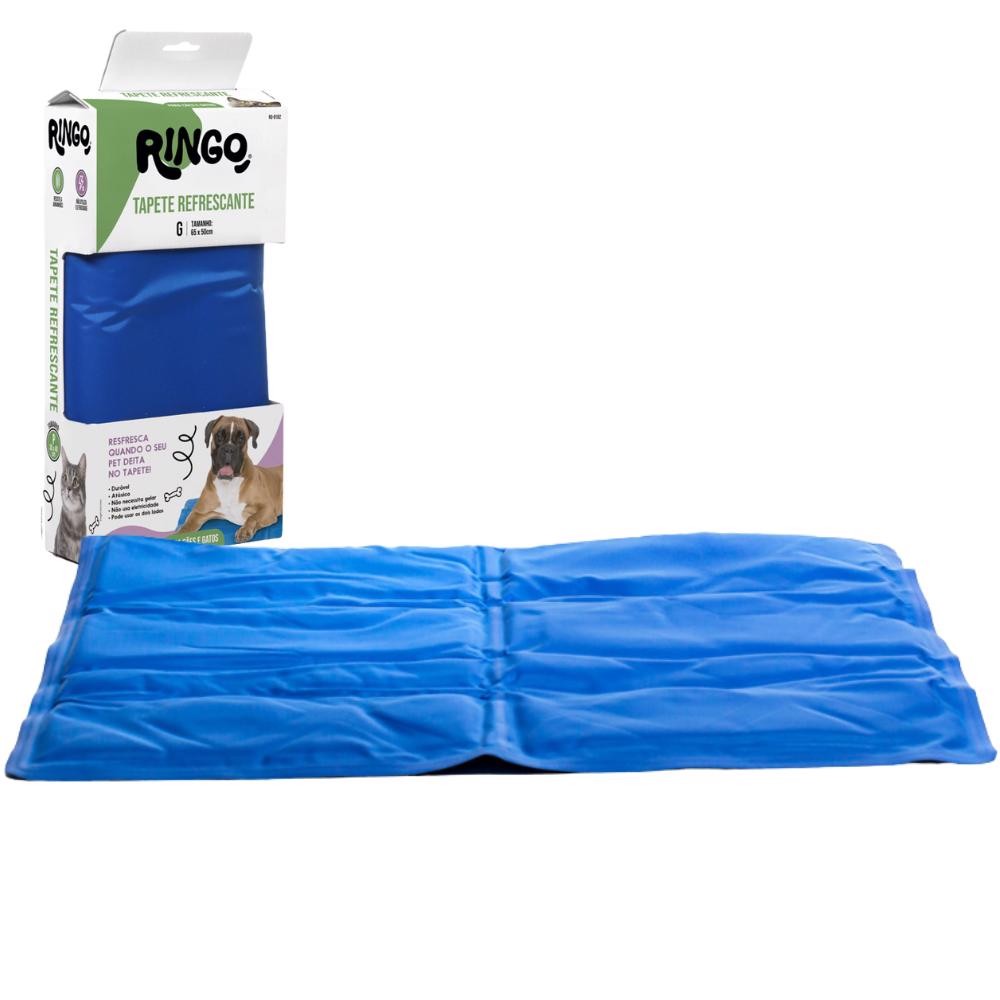 Tapete Colchonete Refrescante para Cães e Gatos 65 x 50 CM RINGO em Oferta na Shopee