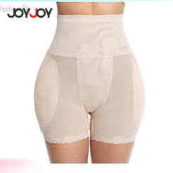 Calcinha De Renda Com Enchimento Para Hip E Tbelly Modelagem;Modeladora Cintura Alta Aumenta Bumbum e Quadril Com Bojo