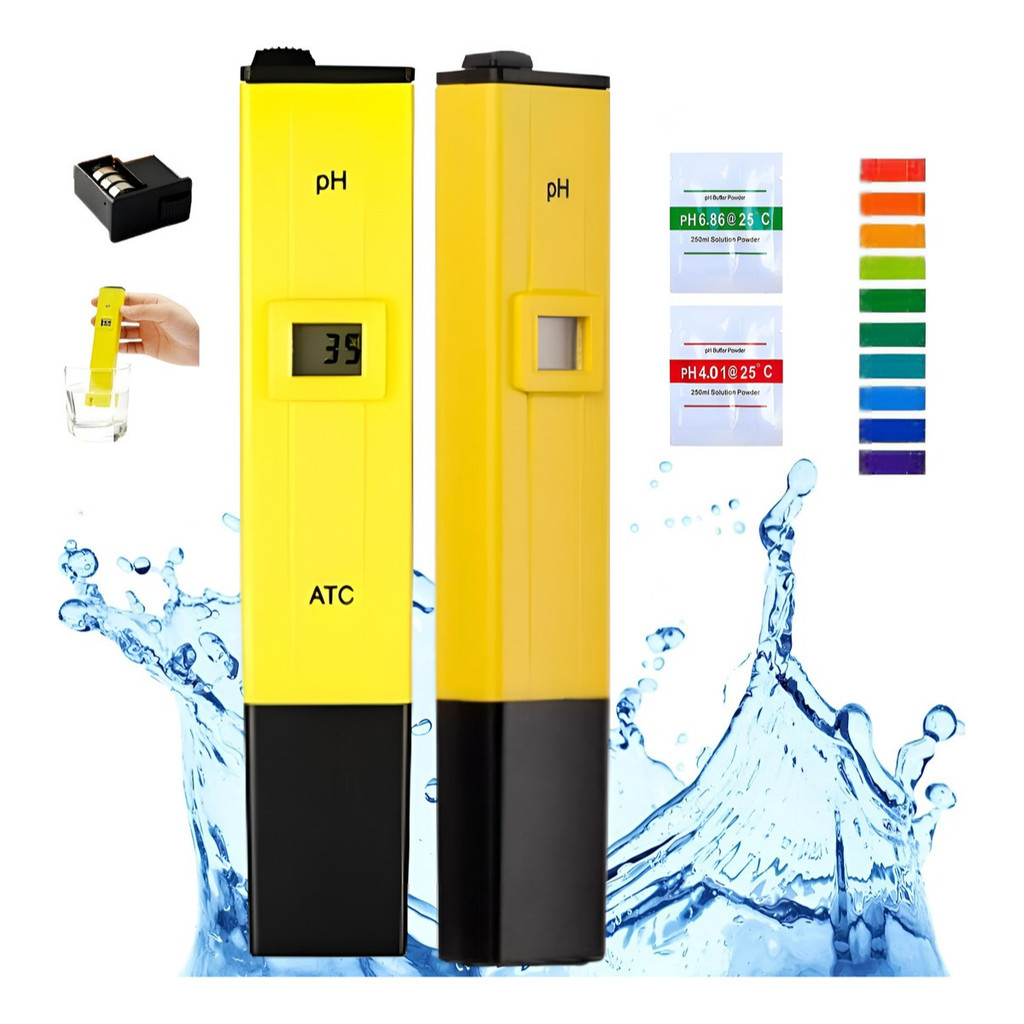 Medidor De Ph Da Água Visor Digital Preciso E Fácil De Usar em Oferta na Shopee