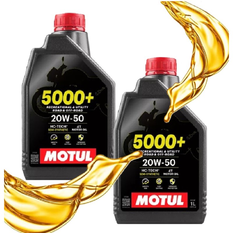 Óleo Motul 5000+ 20w50 Semissintético 2 Litros
