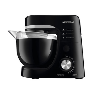 Batedeira Planetária Mondial Preta BP-03-B - 700W 127V em Oferta na Shopee