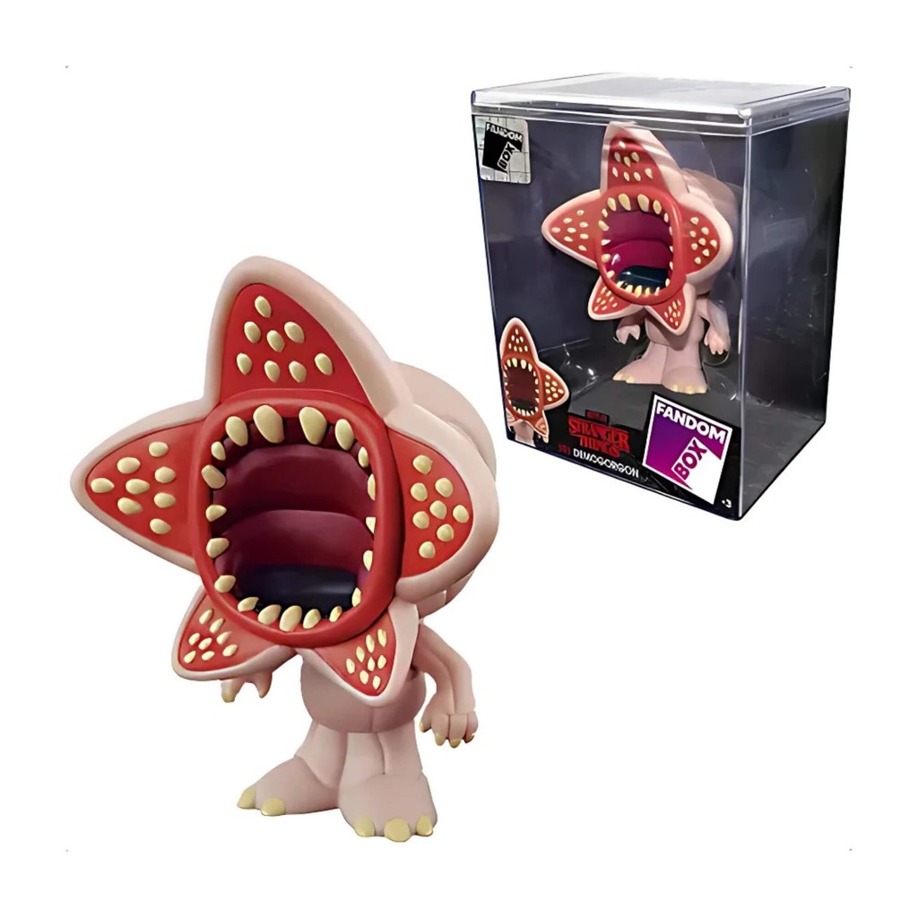 Fandom Box Stranger Things 101 Demogorgon Boneco Miniatura Colecionável Líder - 3724 em Oferta na Shopee