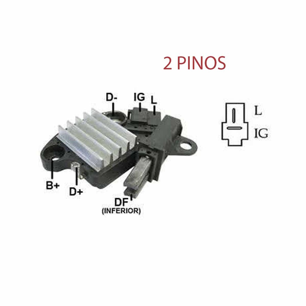 Regulador Voltagem Alternador Chery Cielo 1.6 16V