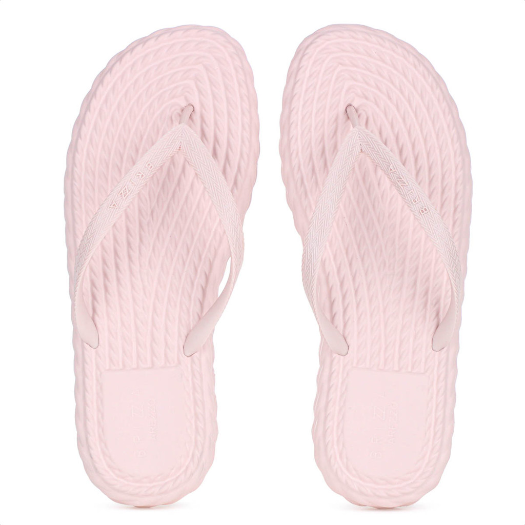 Chinelo Brizza Arezzo Marrocos Flip Flop Rosa Claro - Feminino em Oferta na Shopee