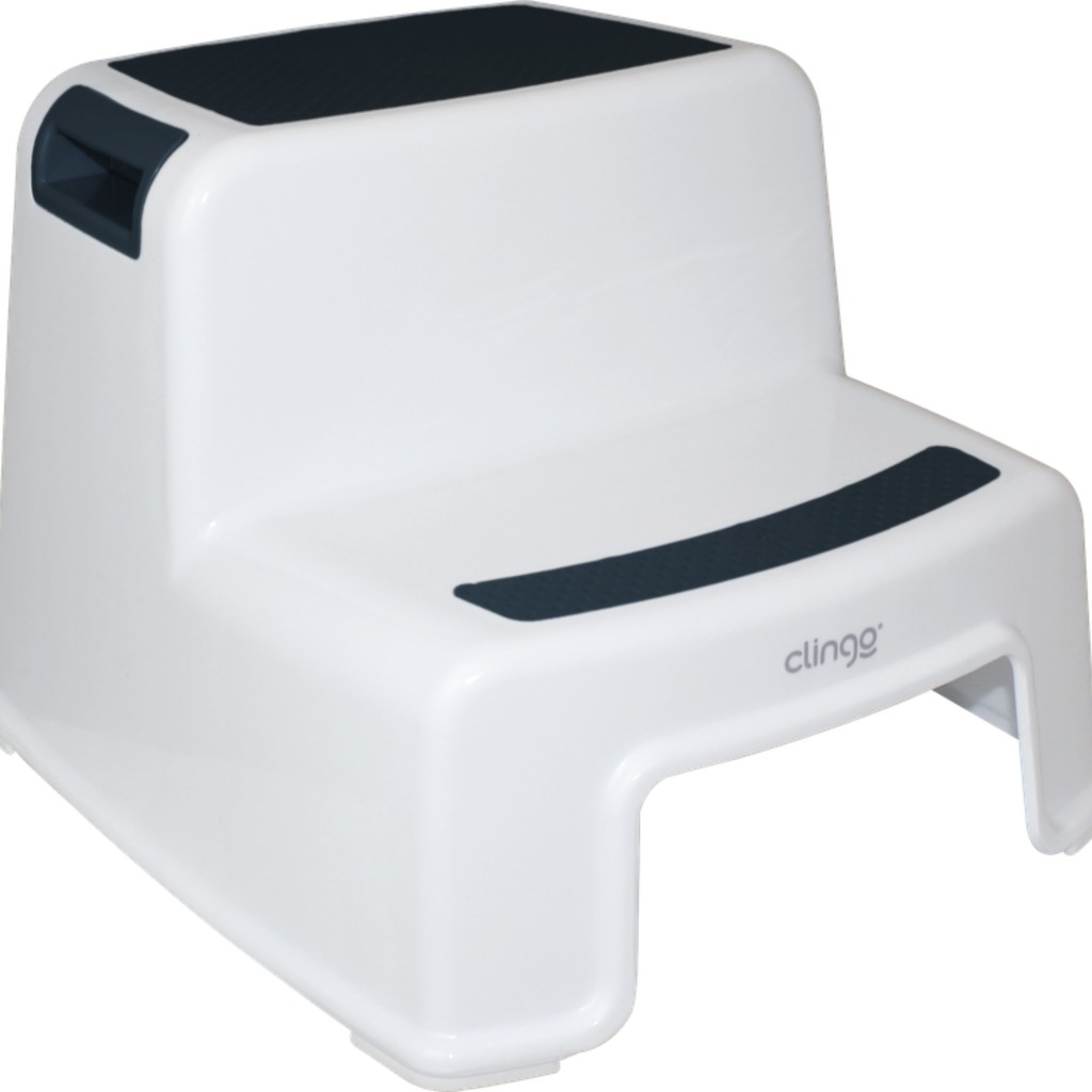 Banquinho Degrau Infantil Banheiro Escadinha Marinho Clingo