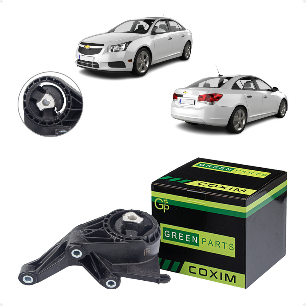 Coxim do Câmbio Automático Dianteiro Chevrolet Cruze 1.8 16V 2012 a 2016