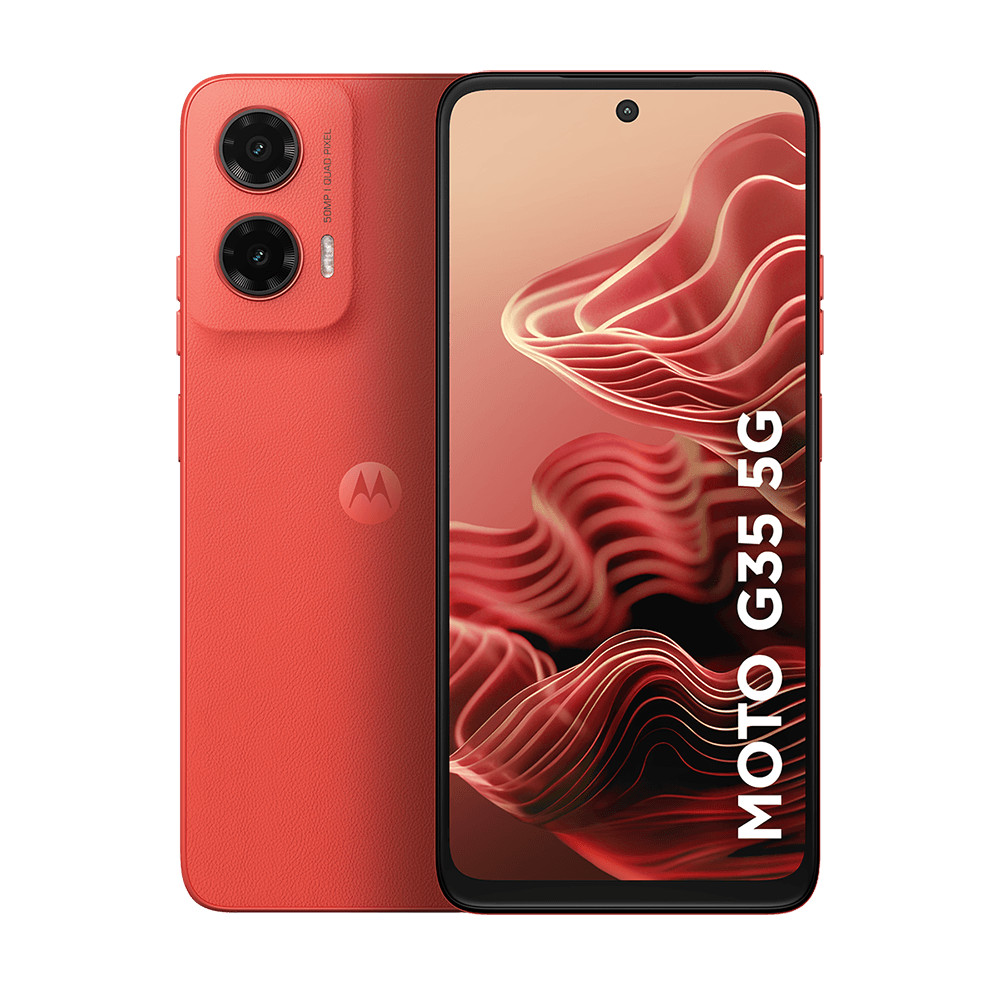 Smartphone Motorola Moto G35 256GB, 5G, 12GB RAM Boost*, Câmera 50MP com AI NFC, Tela 6.7"...