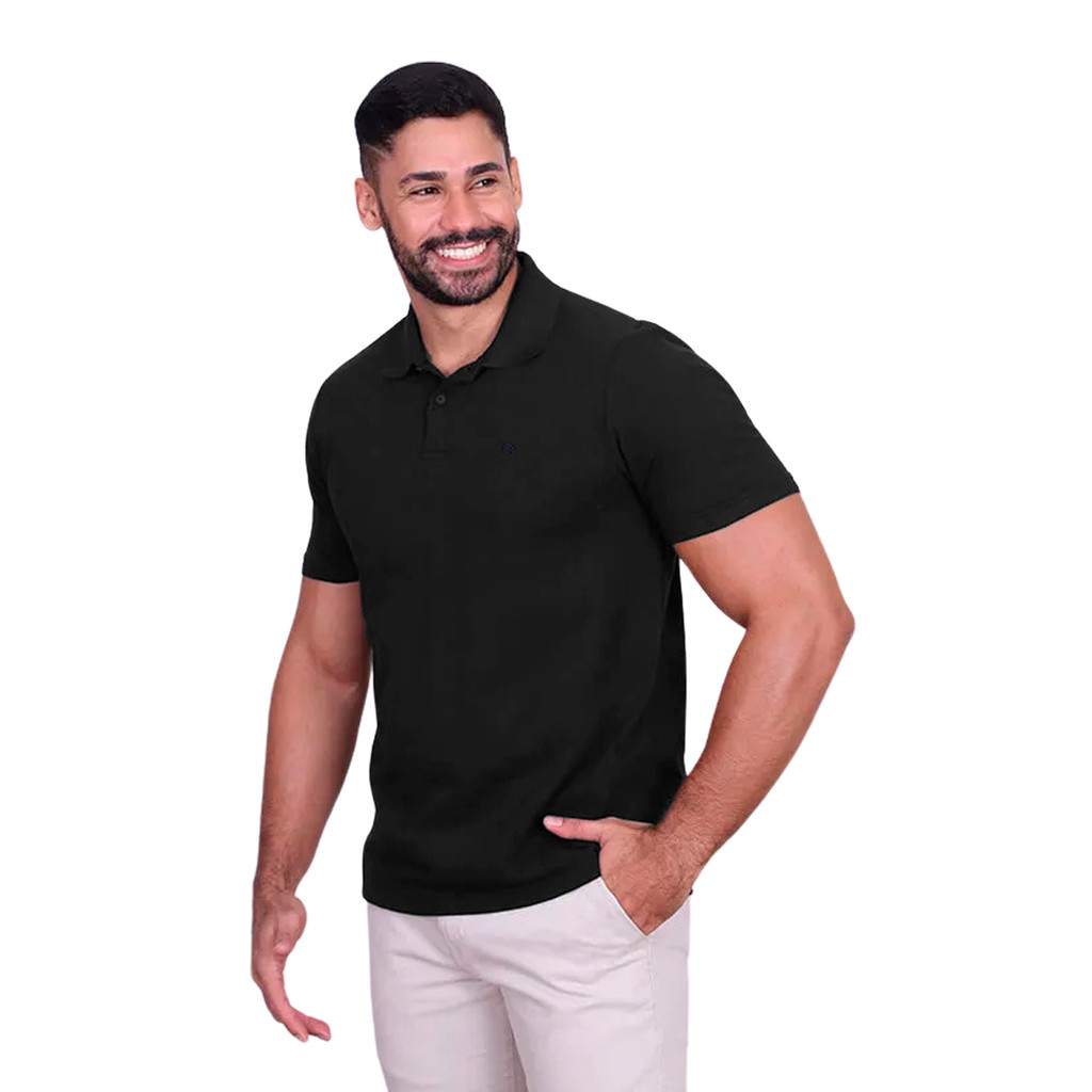 Camiseta Ogochi Polo Essencial Preto