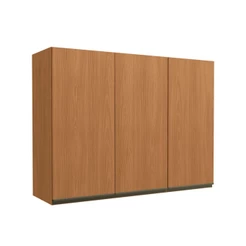 Armário Aéreo Cozinha 120 Cm Mônica 3 Portas Canela - Kappesberg