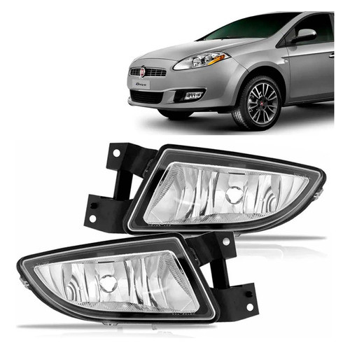Par Farol Milha Fiat Bravo 2011 2012 2013 Auxil Neblina