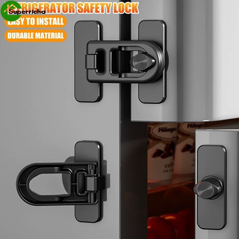 Travas De Segurança Infantil-Para Geladeira , Armário , Gaveta-Fivela De Trava Anti-Pitada-Freezer-Fechaduras De Forno S
