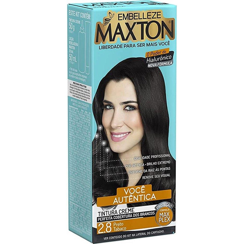 TINTURA MAXTON 2.8 PRETO TABACO