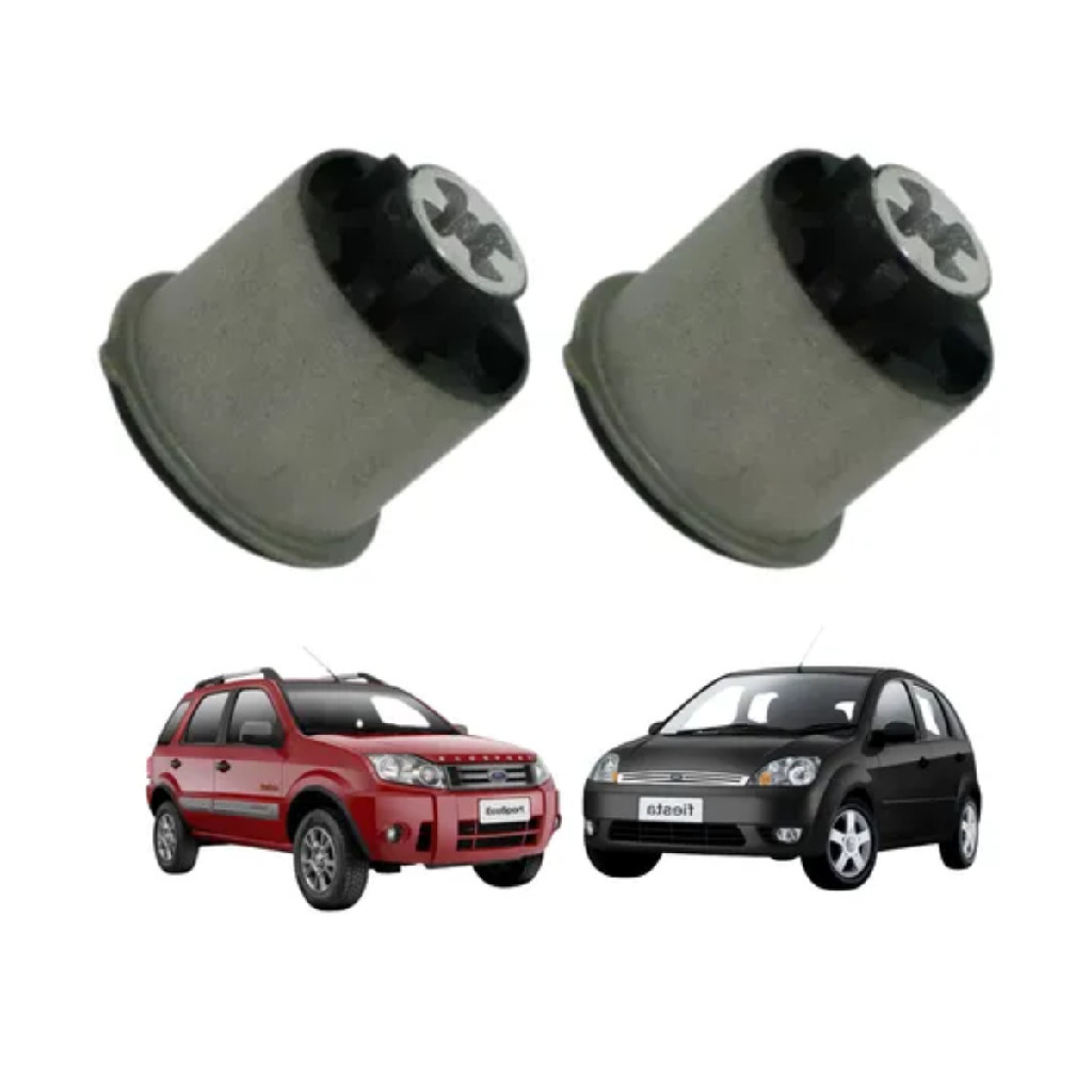 Par Bucha Eixo Traseiro Ford Fiesta Rocan E Ecosport 2002...