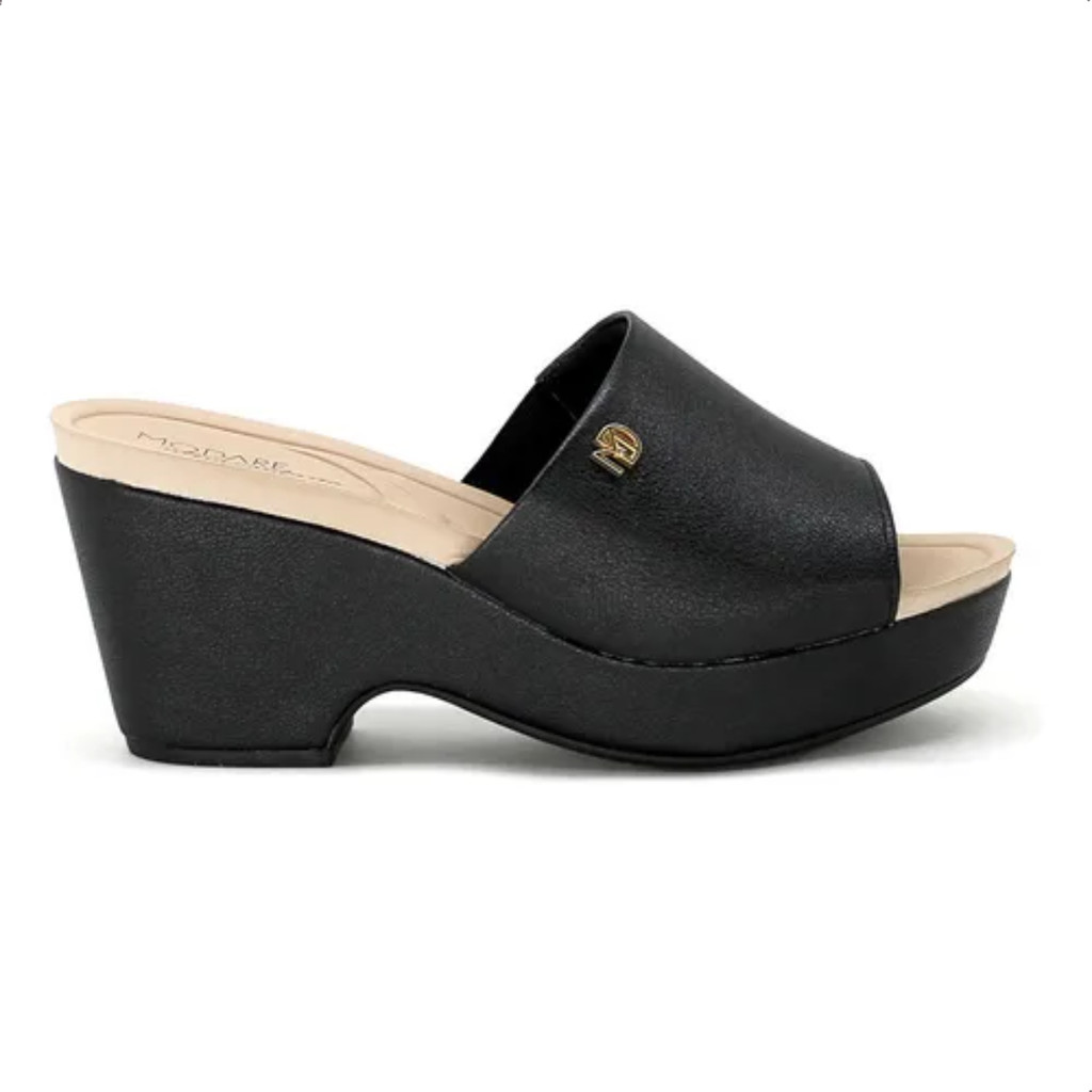 Tamanco Modare Ultraconforto Salto Grosso Plataforma Anabela Original em Oferta na Shopee