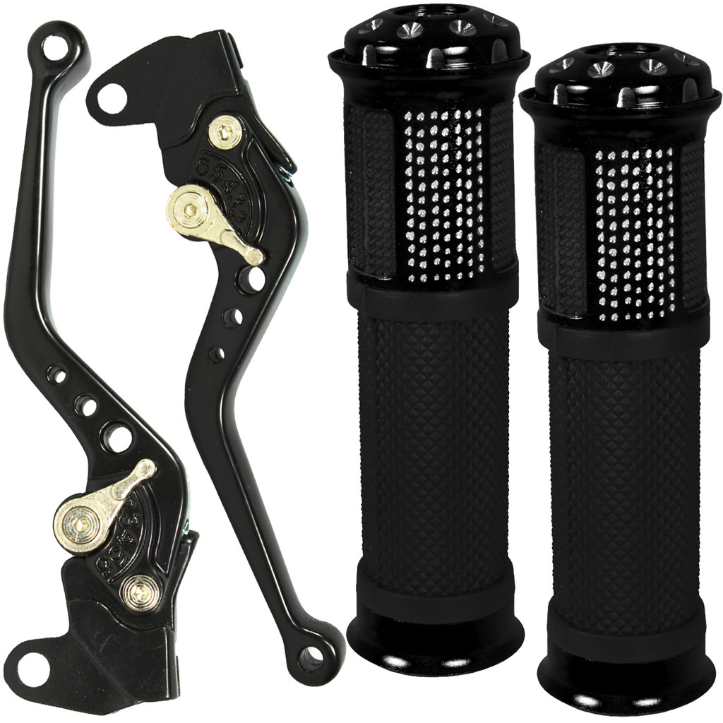 Manete de freio embreagem esportivo a tambor YBR125 Factor 2000 a 2016 com manopla de alumínio em Oferta na Shopee