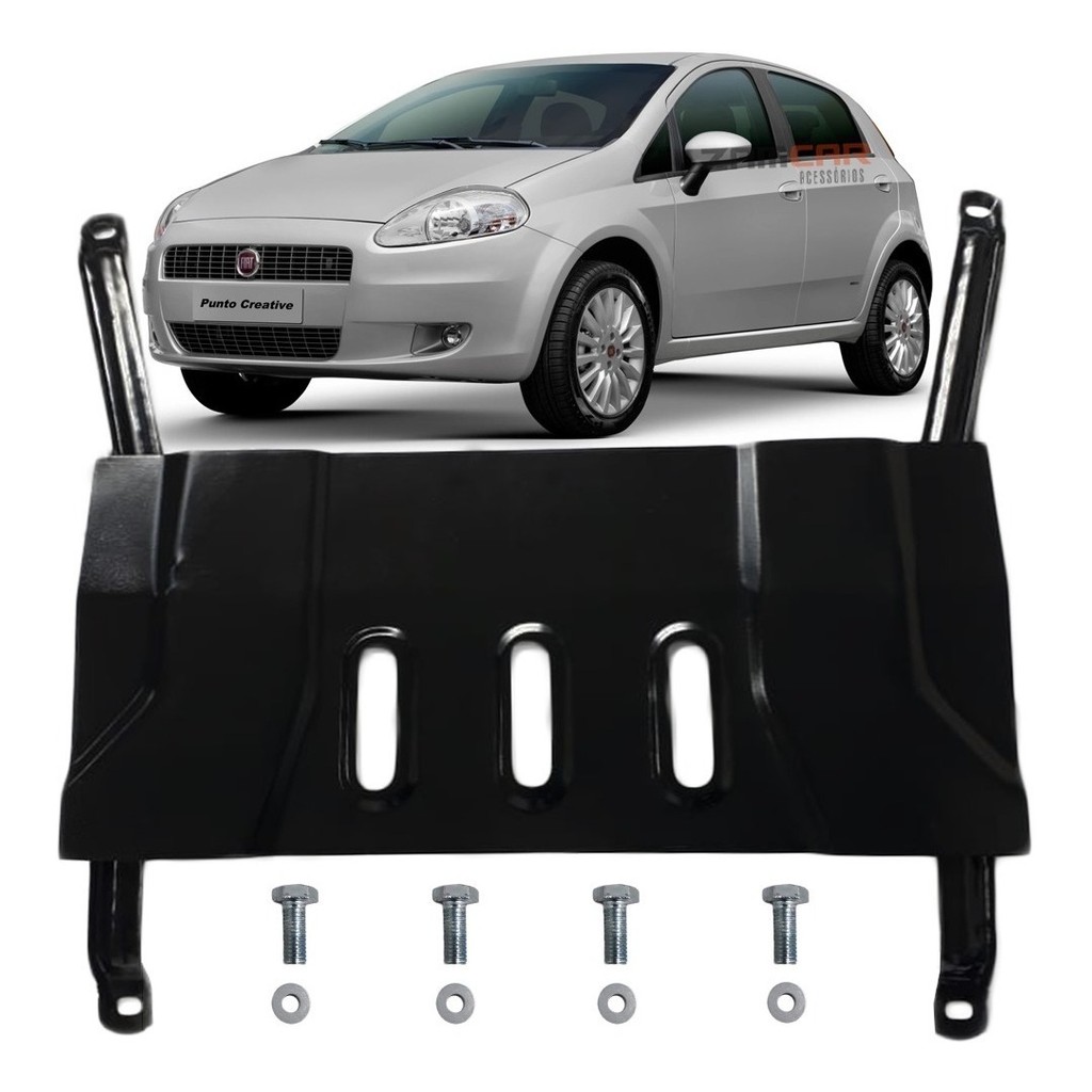 Protetor Carter Peito De Aço Punto 2012 2013 2014 2015 2016 em Oferta na Shopee