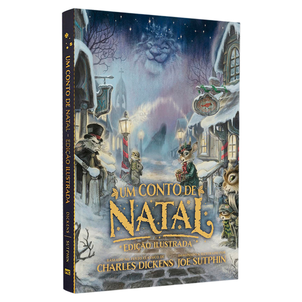 Um Conto De Natal | Edição Ilustrada | Charles Dickens e Joe Sutphin em Oferta na Shopee