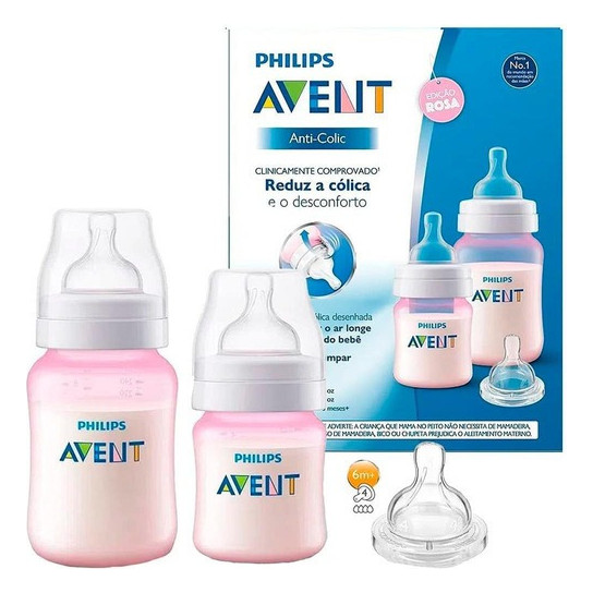 Kit Mamadeira Avent Rosa: Onde Comprar | BuscaProdutos