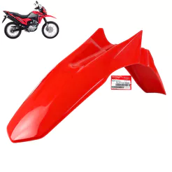 Paralama Dianteiro Nxr Bros 160 2022 2023 2024 Vermelho Original honda
