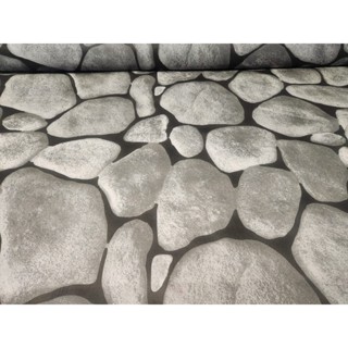TNT Estampado Supper Pedras Arredondadas 5 m x 1,40 m larg em Oferta na Shopee