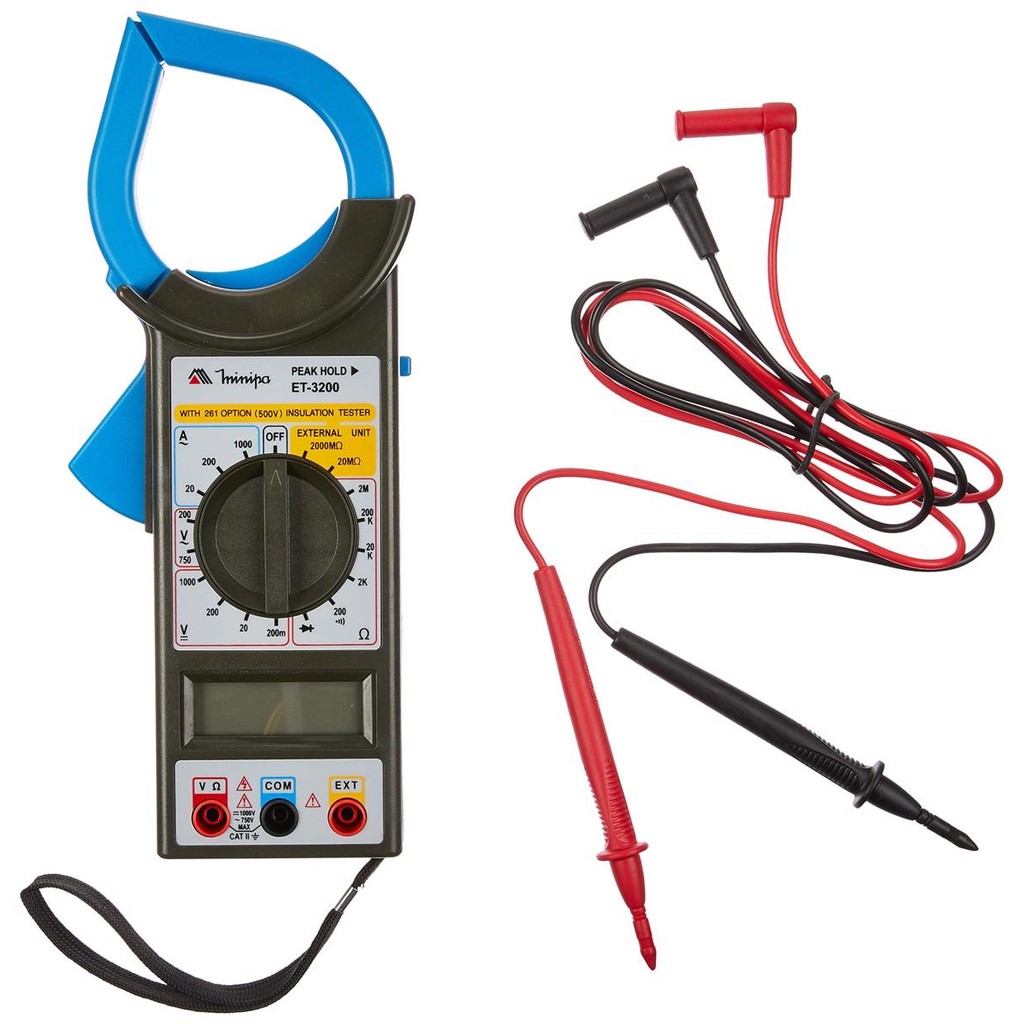 Alicate Voltímetro Amperímetro Multímetro Digital 1000A 50mm Profissional Prático em Oferta na Shopee