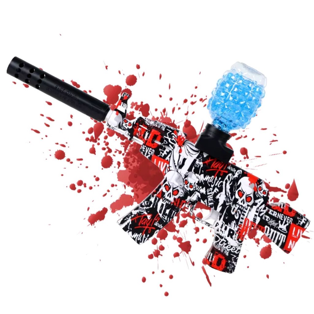 Blaster Elétrica Lança Bolinhas De Gel blaster de gel em Oferta na Shopee