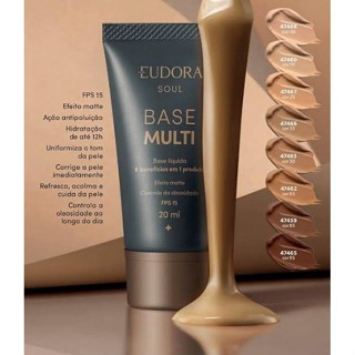 Eudora Base Multi 8 em 1 Soul 20ml em Oferta na Shopee