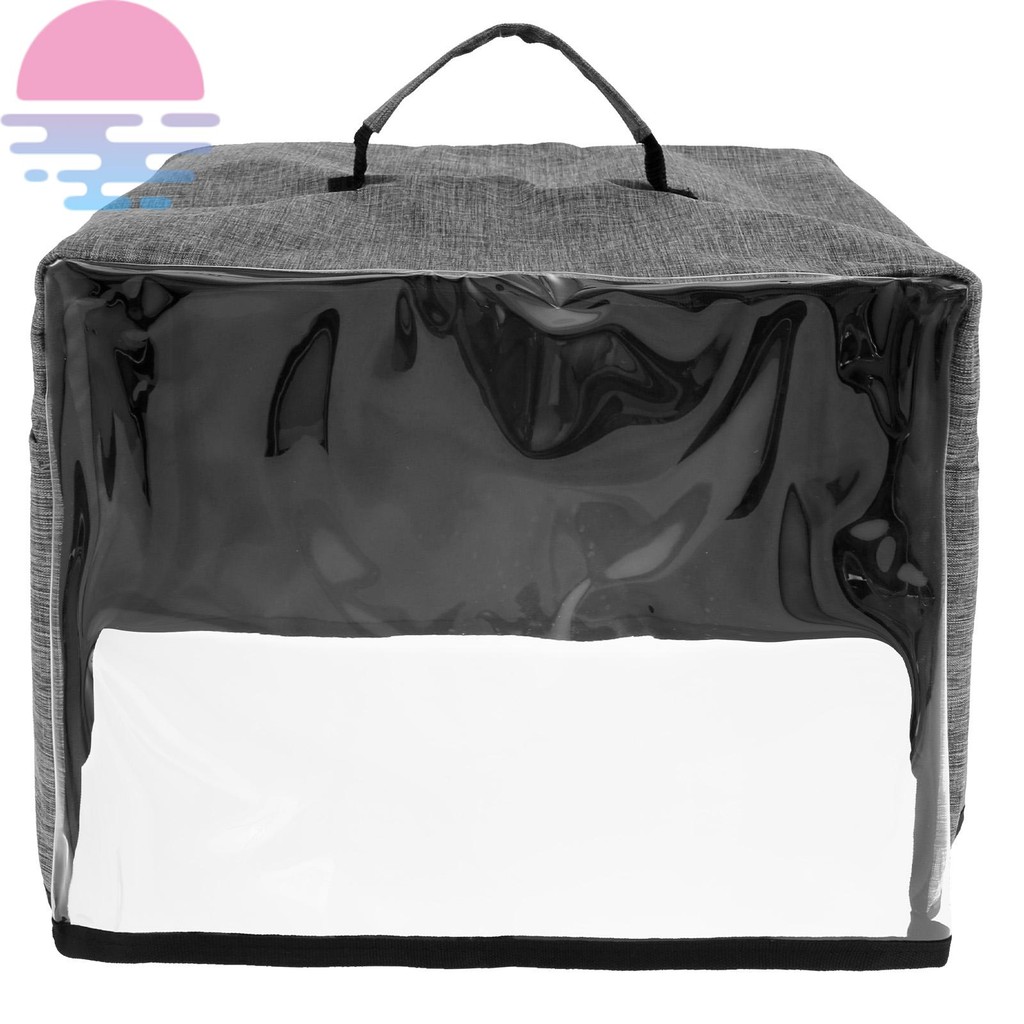 Capa Para Torradeira Com 4 Bolsos E Alça Superior Fritadeira De Ar Em Tecido Oxford À Prova D'água Cozinha Contra Poeira
